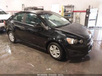  Salvage Chevrolet Sonic