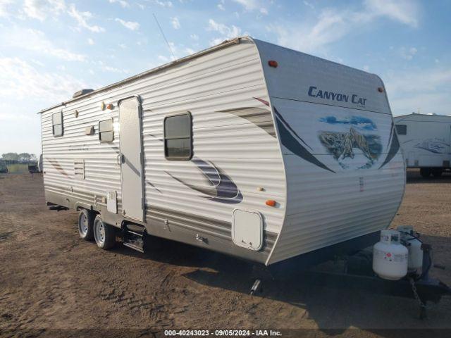  Salvage Puma Canyon Cat Travel Trailer