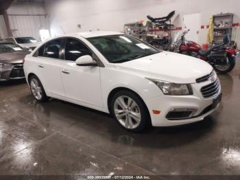  Salvage Chevrolet Cruze