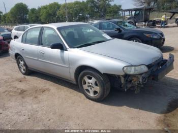  Salvage Chevrolet Malibu