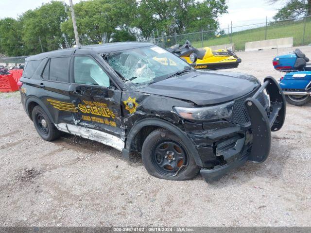  Salvage Ford Police Interceptor Utilit