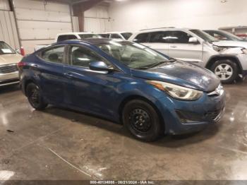  Salvage Hyundai ELANTRA