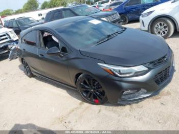  Salvage Chevrolet Cruze