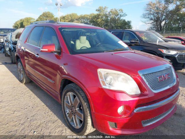  Salvage GMC Acadia