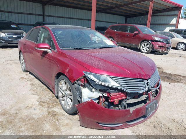  Salvage Lincoln MKZ Hybrid