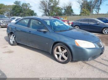  Salvage Pontiac G6