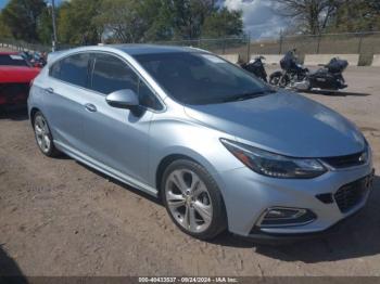  Salvage Chevrolet Cruze