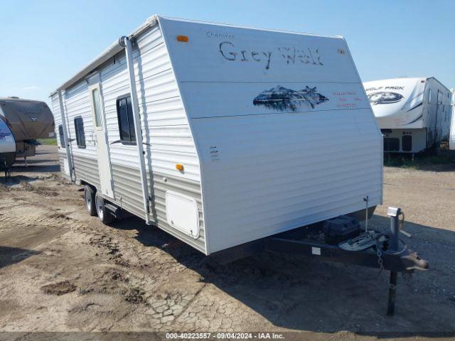  Salvage Forest River Grey Wolf Travel Trailer