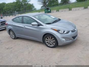  Salvage Hyundai ELANTRA