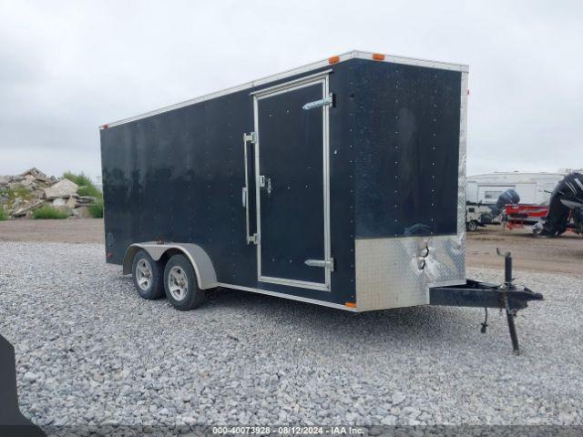  Salvage Cargo Master Inc Enclosed Utility Tra