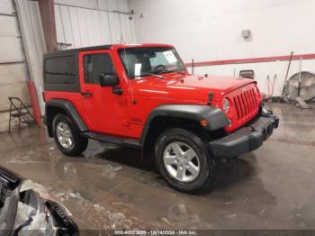  Salvage Jeep Wrangler