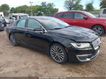  Salvage Lincoln MKZ Hybrid