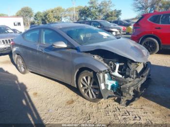  Salvage Hyundai ELANTRA