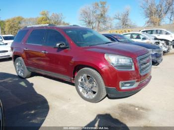  Salvage GMC Acadia