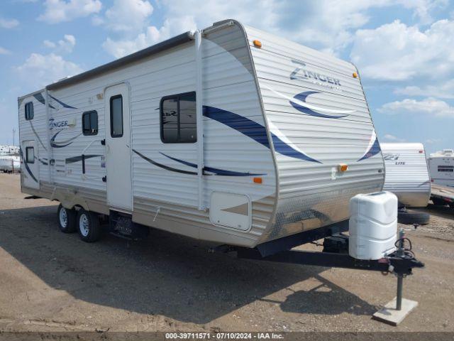  Salvage Zinger Travel Trailer