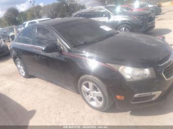  Salvage Chevrolet Cruze