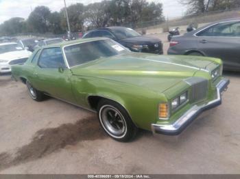  Salvage Pontiac Grand Prix