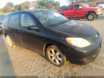  Salvage Toyota Matrix