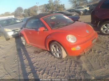  Salvage Volkswagen Beetle