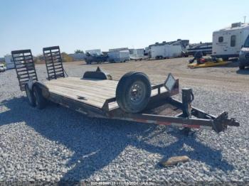  Salvage Fastline Flat Bed Trailer