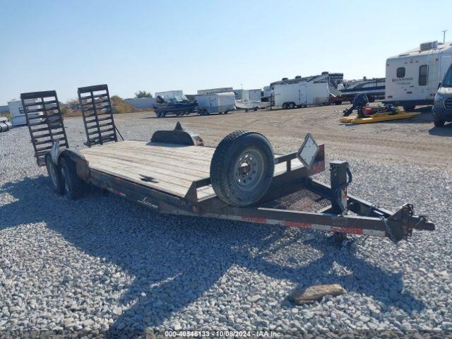  Salvage Fastline Flat Bed Trailer