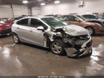  Salvage Chevrolet Cruze