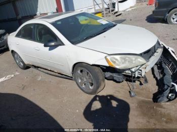  Salvage Pontiac G6