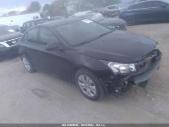  Salvage Chevrolet Cruze