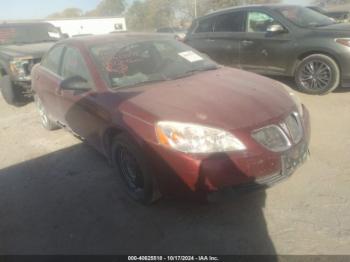  Salvage Pontiac G6