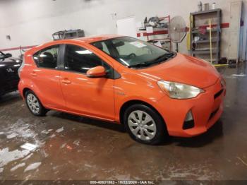  Salvage Toyota Prius c