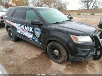  Salvage Ford Utility Police Intercepto