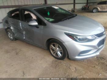  Salvage Chevrolet Cruze