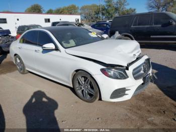  Salvage Mercedes-Benz E-Class