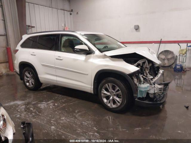  Salvage Toyota Highlander