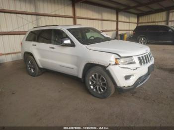  Salvage Jeep Grand Cherokee