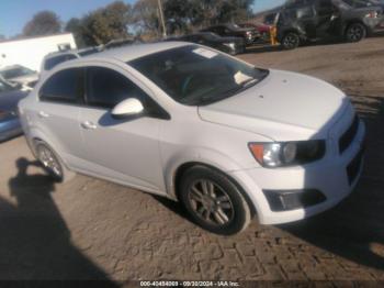  Salvage Chevrolet Sonic