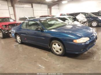  Salvage Chevrolet Monte Carlo