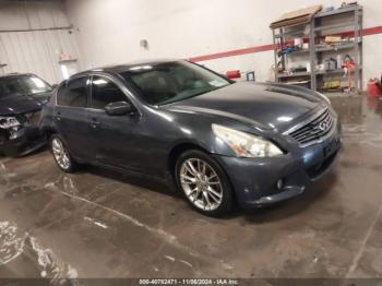  Salvage INFINITI G37x