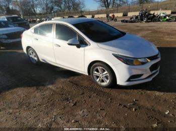  Salvage Chevrolet Cruze