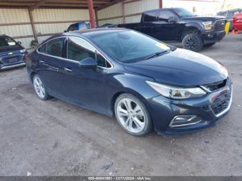  Salvage Chevrolet Cruze