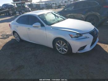  Salvage Lexus Is