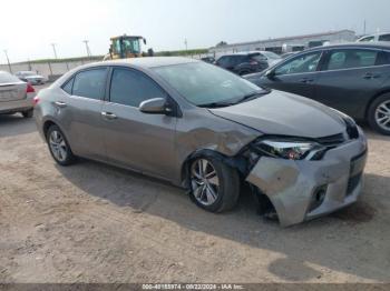  Salvage Toyota Corolla