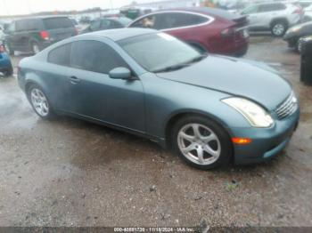  Salvage INFINITI G35