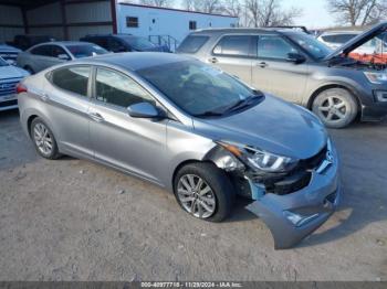  Salvage Hyundai ELANTRA