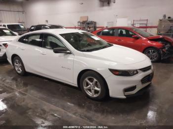  Salvage Chevrolet Malibu