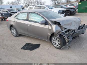  Salvage Toyota Corolla