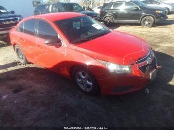  Salvage Chevrolet Cruze