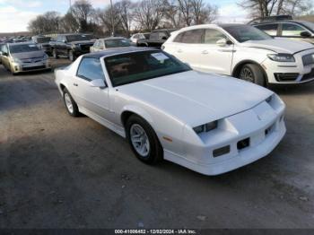  Salvage Chevrolet Camaro