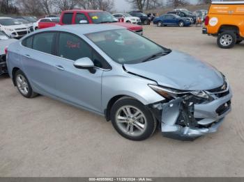  Salvage Chevrolet Cruze