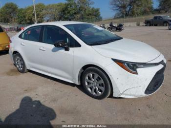  Salvage Toyota Corolla